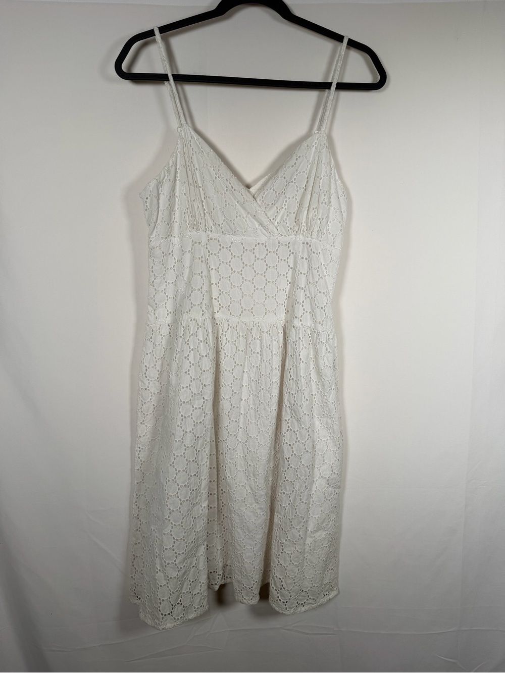 Cottage White Eyelet Babydoll Boho Dress